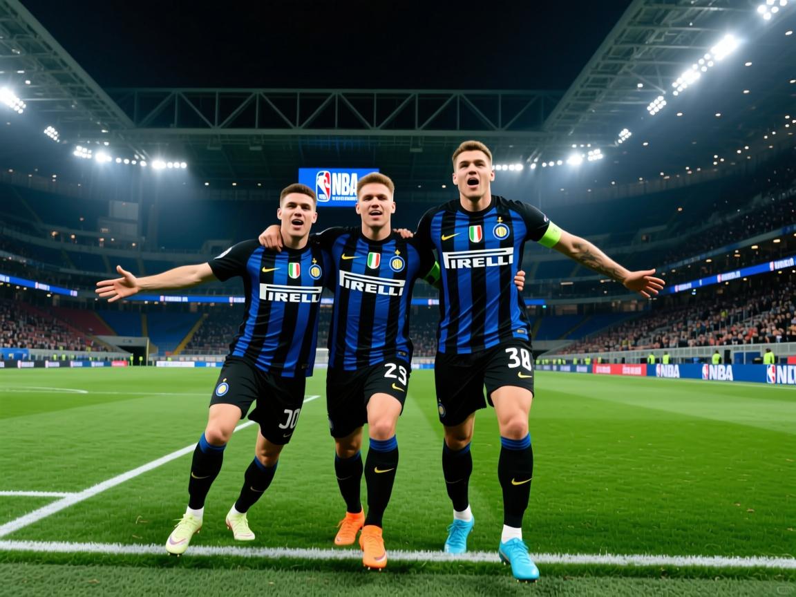 国际米兰豪取连胜，稳居意甲前四