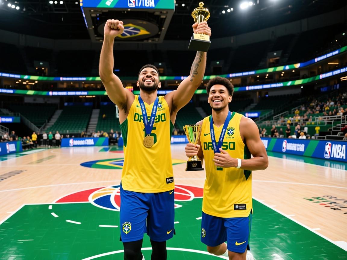 巴西队队员突围夺标,喜上眉梢 第4张