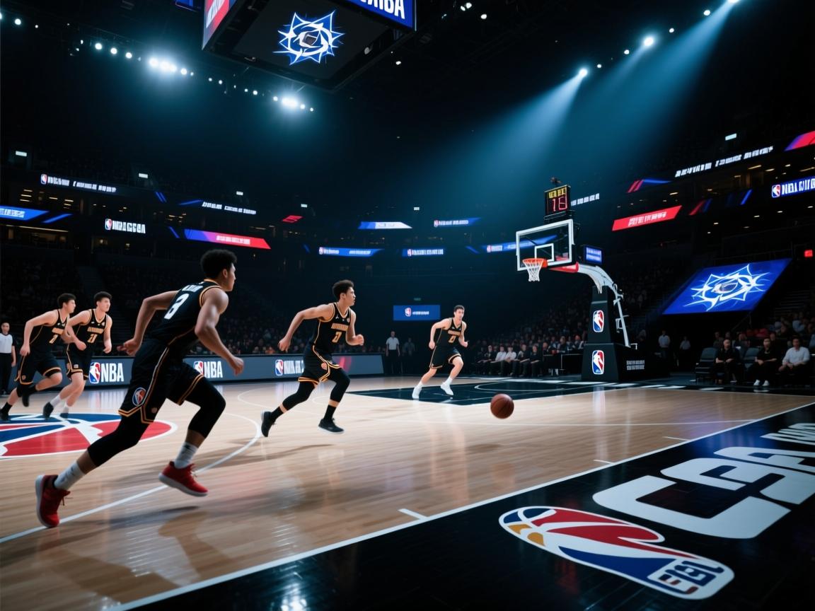 黑暗之力球场上涌动，球员们全情追逐梦想