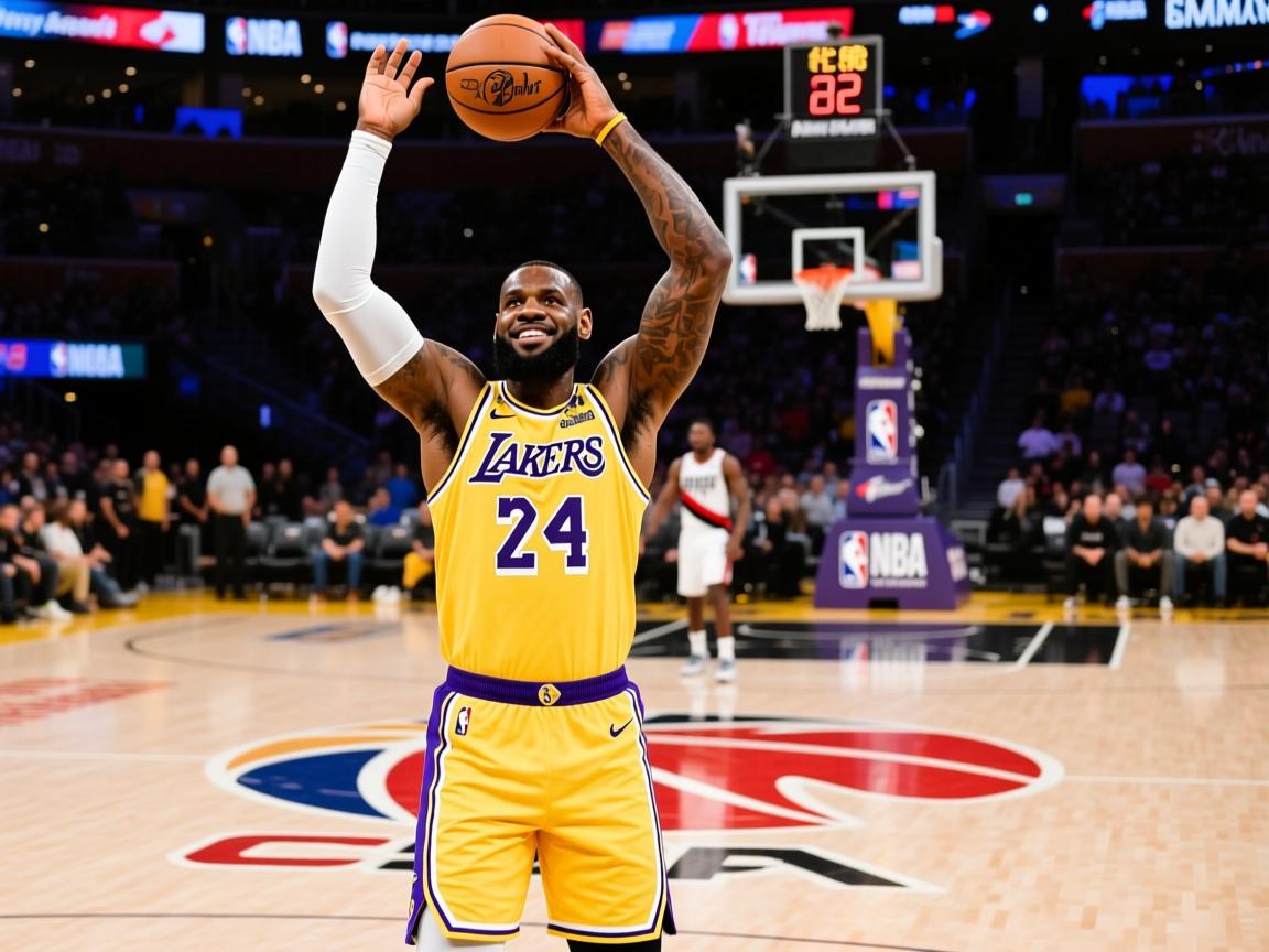 NBA季后赛次轮G2：湖人胜开拓者，詹姆斯44分刷新个人季后赛纪录  第3张